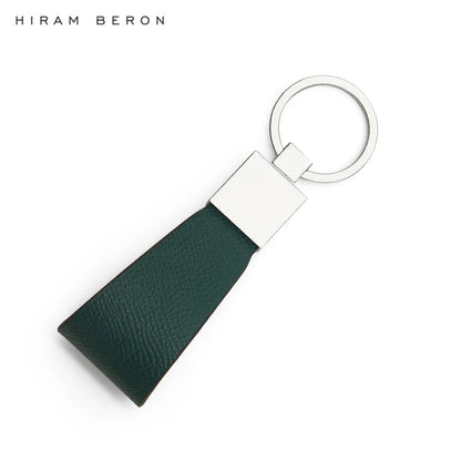 Hiram Beron Italian Leather Key Holder – Premium Gift Keychain