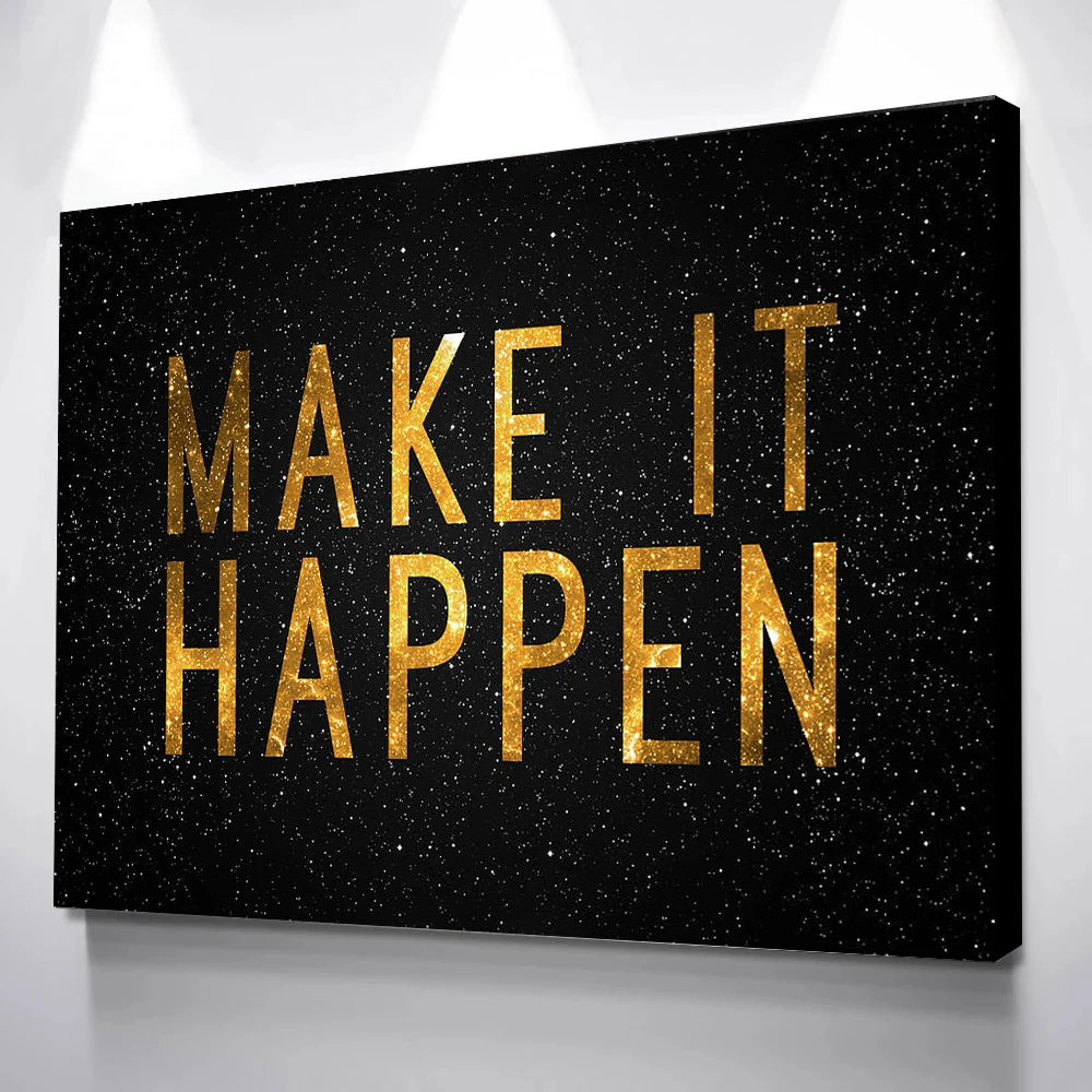 Motivational GRIT Poster – Hustle Passion Perseverance Wall Art Print