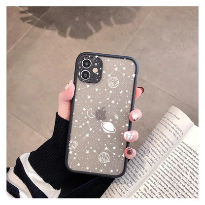 Star Planet Shockproof iPhone Case – Cute Cartoon Cover