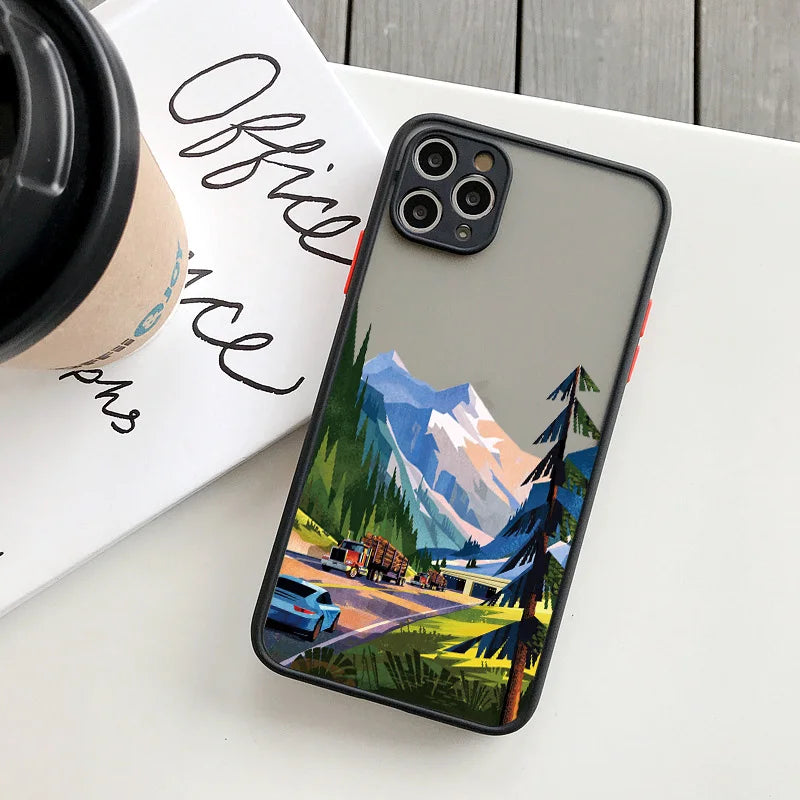 Scenic Landscape iPhone Case – Soft Shockproof Cover
