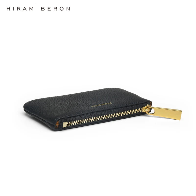 Leather Key Case Wallet with Chain & RFID Blocking