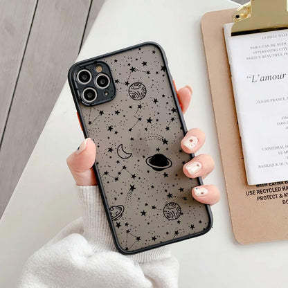 Star Planet Shockproof iPhone Case – Cute Cartoon Cover