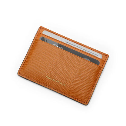 Free Monogram Premium Luxury Card Wallet Genuine Leather Case Holder Men Dropship