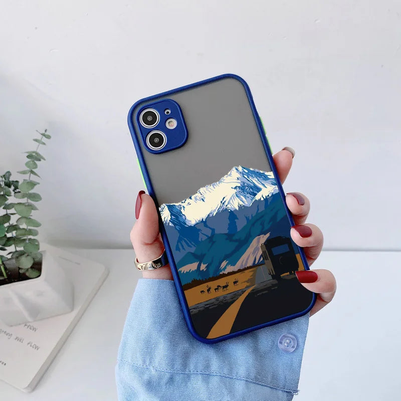 Scenic Landscape iPhone Case – Soft Shockproof Cover