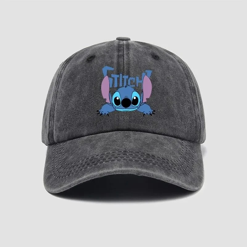 Stitch Cartoon Baseball Cap Adjustable Snapback