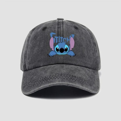 Stitch Cartoon Baseball Cap Adjustable Snapback