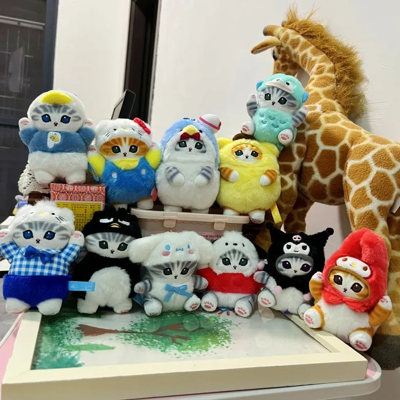Mofusand Sanrio Plush Keychain Pendant