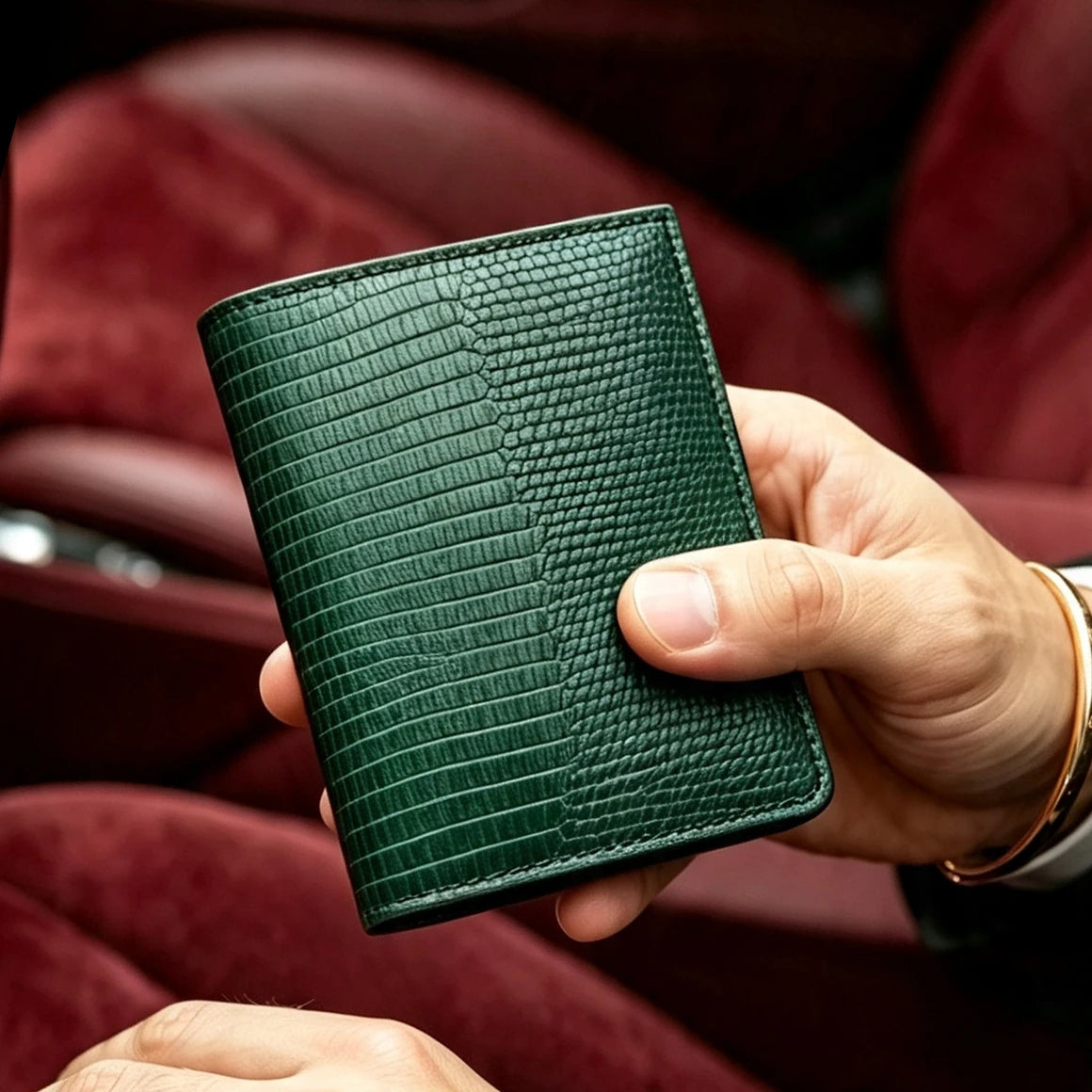 Leather Men Wallet Case Rfid Blocking Gift Boyfriend Friend Father Dropship
