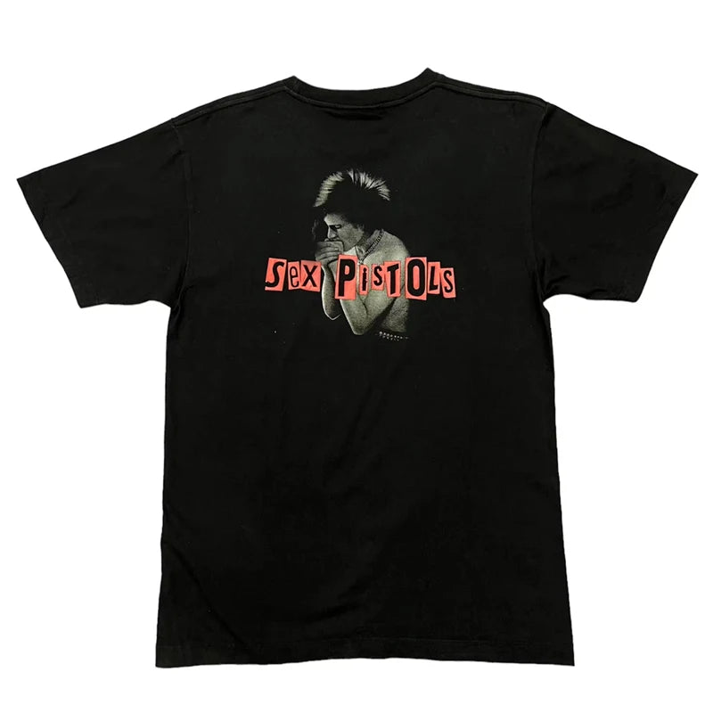 Sex Pistols Vintage Graphic T-Shirt – Punk Rock Band Tee