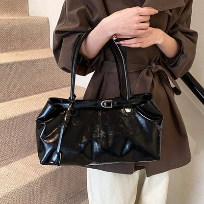 Vintage Handbag for Women Large Capacity New Underarm Commuting Bag