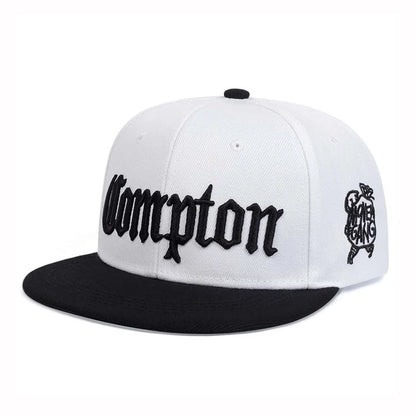 Compton Snapback Cap – Hip Hop Embroidery Baseball Hat