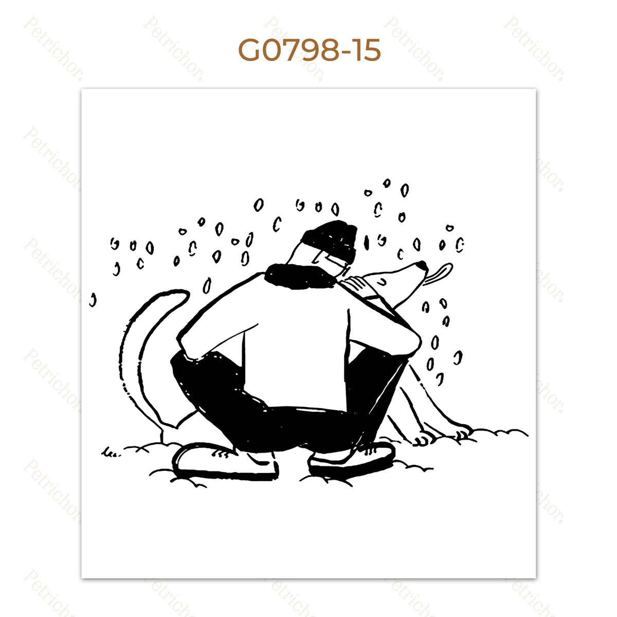 Minimalist Black and White Line Art Canvas Wall Art Print
