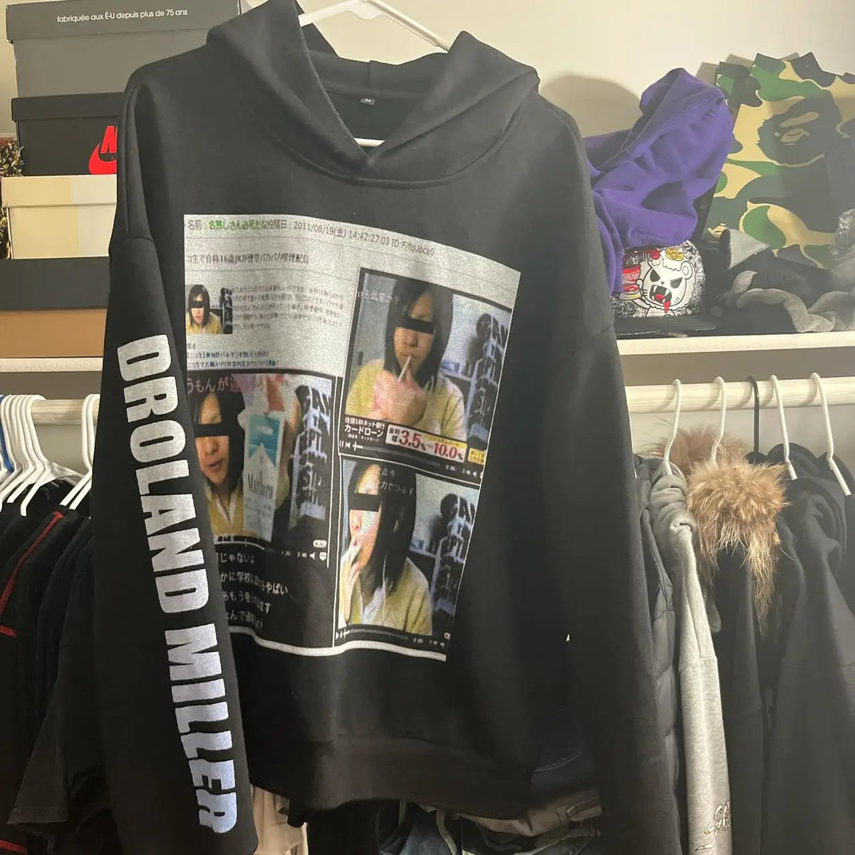 Gothic Graphic Hoodie Women Harajuku Goth Streetwear Sweatshirt