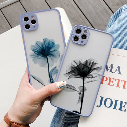Floral iPhone Case – Daisy Flower Shockproof Cover