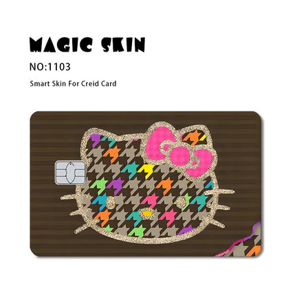 Sanrio Cartoon Bank Card Skin Stickers