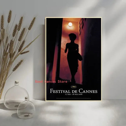 Cannes Film Festival Vintage Poster – Retro Movie Wall Art