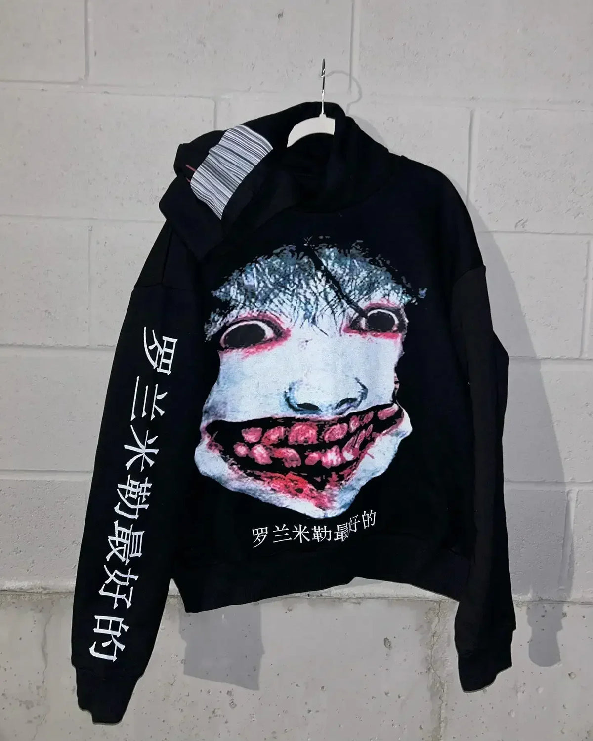 Gothic Graphic Hoodie – Women's Harajuku Punk Streetwear Sweatshirt
