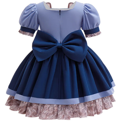 Girls Judy Bunny Police Costume Dress