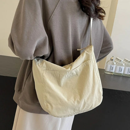 Nylon Fabric Women's Shoulder Bag Large Capacity