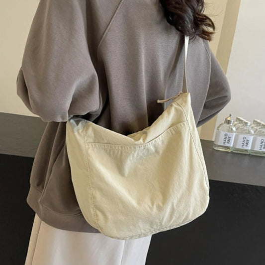 Nylon Fabric Women's Shoulder Bag Large Capacity