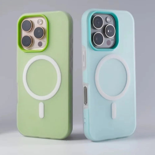 MagSafe Matte Candy Color iPhone Case – iPhone 17 / 16 / 15 / 14 / 13 / 12 / 11