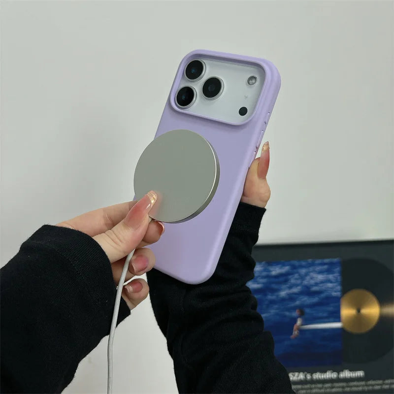 MagSafe Liquid Silicone Case for iPhone 13 to 17 Series