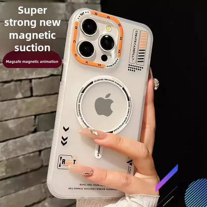 Matte MagSafe iPhone Case with Metal Lens Frame