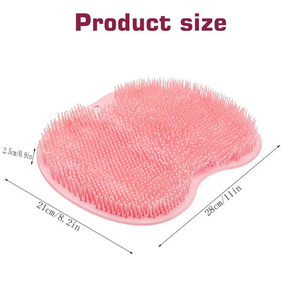Shower Foot Scrubber Mat With Suction Cups