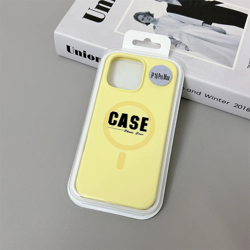 MagSafe Liquid Silicone iPhone Case – iPhone 12 to 16 Pro Max