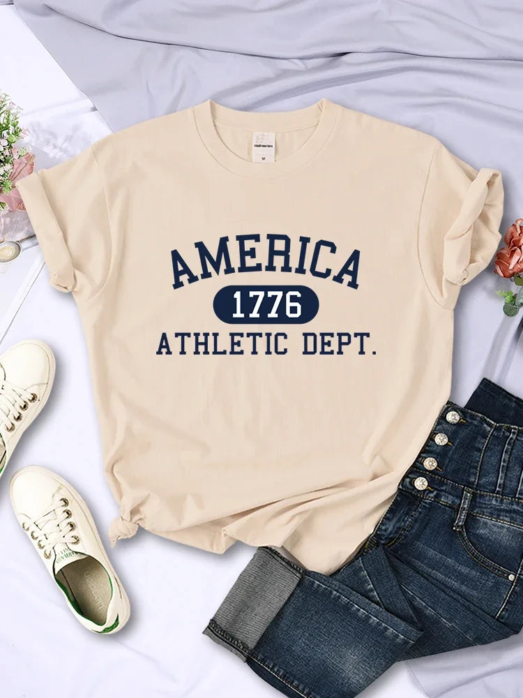 America 1776 Athletic Dept Women's Graphic Tee