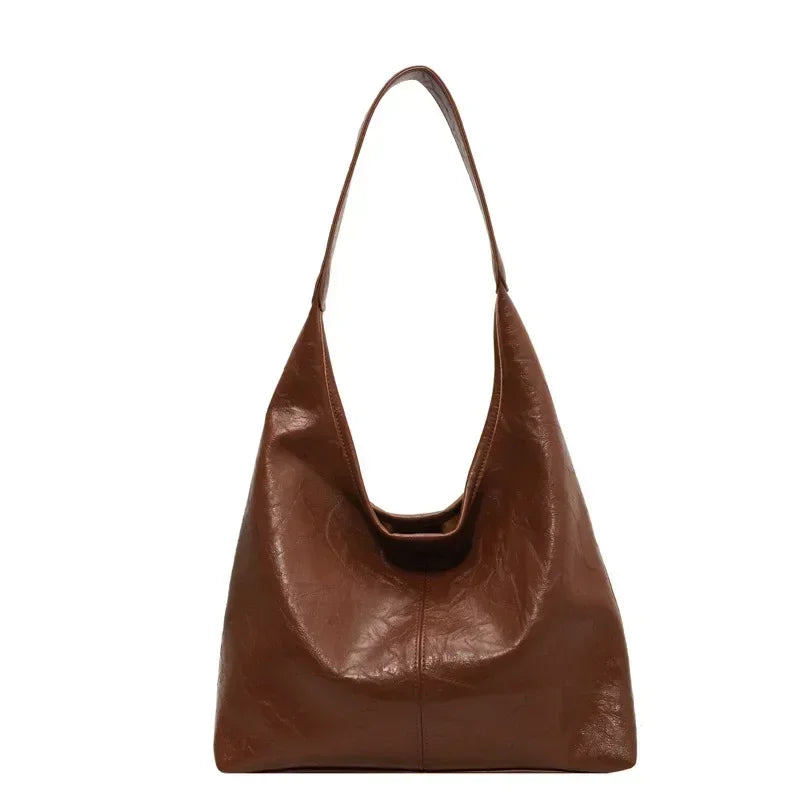 Soft PU Leather Shoulder Bag for Women Wedding Totes
