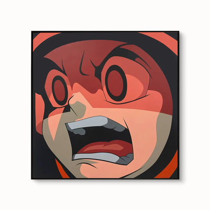 Anime Pop Art Canvas Poster | Japanese Korean Style Wall Art for Kids & Teens