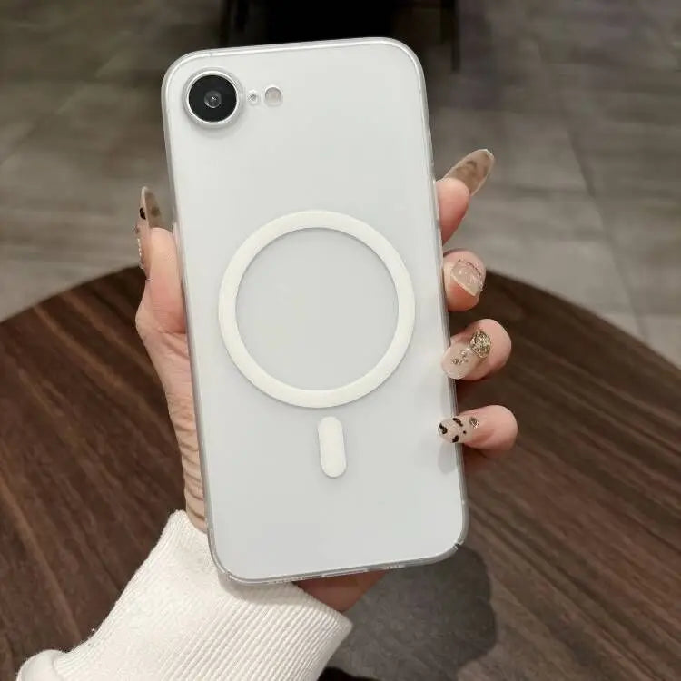 MagSafe Magnetic Frosted iPhone Case – Ultra-Thin PC Cover
