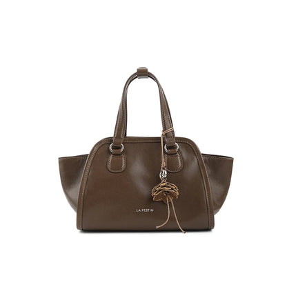 Leather Handbag New Dumpling Bag Fashion Crossbody Bag