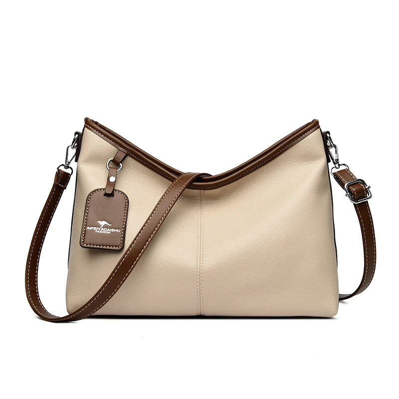 High Quality Soft Pu Leather Shoulder Hand Bags