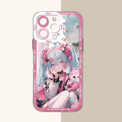 Hatsune Miku iPhone Case – Anime Phone Cover for iPhone 11–17