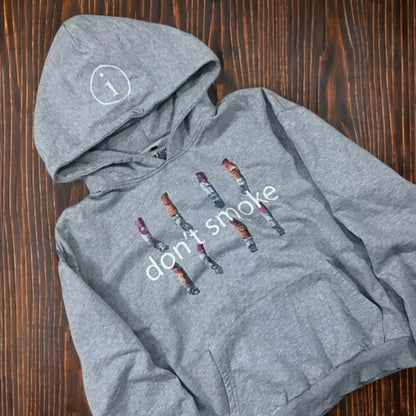 Men Women Vintage Dont Smoke Print Sweatshirt Classic Hip Hop Streetwear Tracksuit Clothing Loose