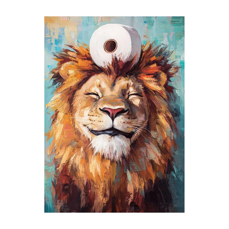 Watercolor Animal Wall Art Poster – Highland Cow, Fox, Cat & More