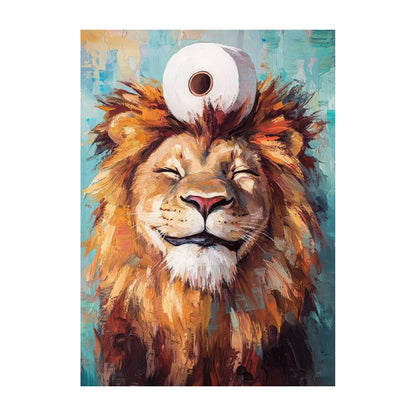 Watercolor Animal Wall Art Poster – Highland Cow, Fox, Cat & More