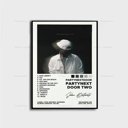 PARTYNEXTDOOR Album Cover Poster – Music Wall Art Print