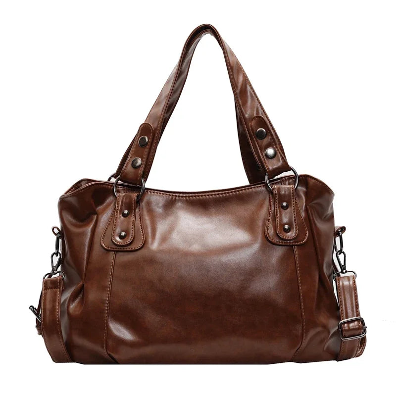 Retro Brand Roomy Shoulder Bag