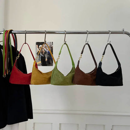 Small Crossbody Hobo Bag – Women's PU Leather Shoulder Purse