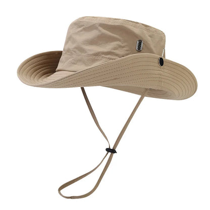 Wide Brim Sun Hat – Women's UV Protection Outdoor Bucket Hat