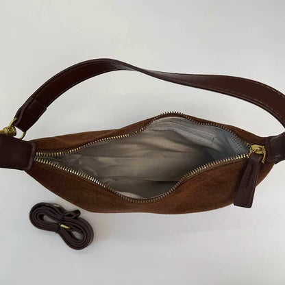 Small Crossbody Hobo Bag – Women's PU Leather Shoulder Purse