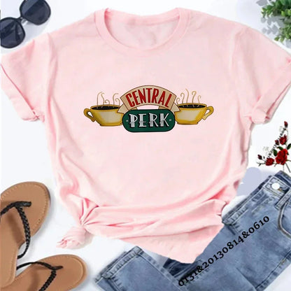 Central Perk T-Shirt – Friends TV Show Women's Graphic Tee