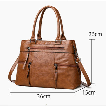 Elegant Handbag For Women High Quality Leather Top-Handle Bags