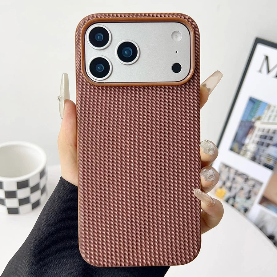 MagSafe Woven Fabric iPhone Case – iPhone 13 to 17 Series