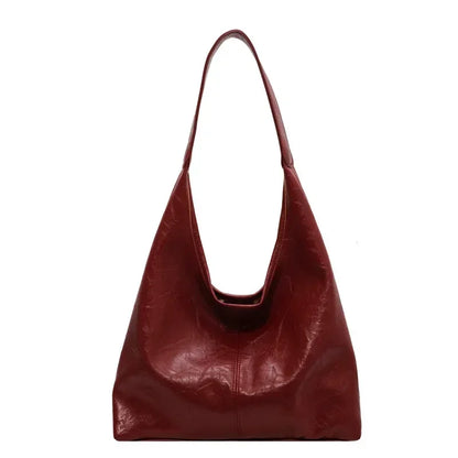 Soft PU Leather Shoulder Bag for Women Wedding Totes