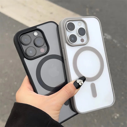 MagSafe Matte iPhone Case – iPhone 11 to 17 Pro Max, Wireless Charging Compatible
