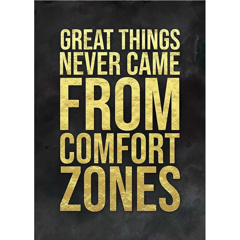 Stock Trading Motivational Wall Art Poster – Buy Fear Sell Greed
